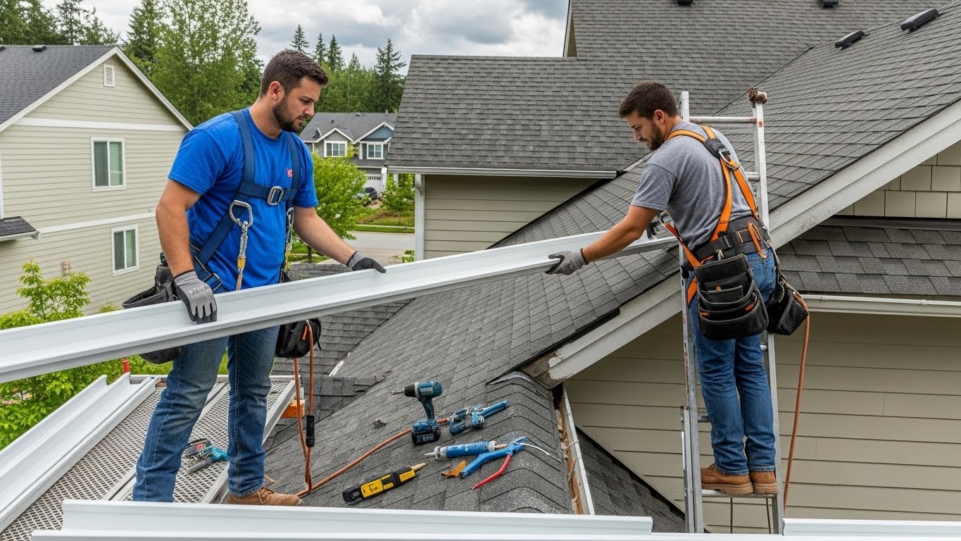 Roof Gutter Replacement